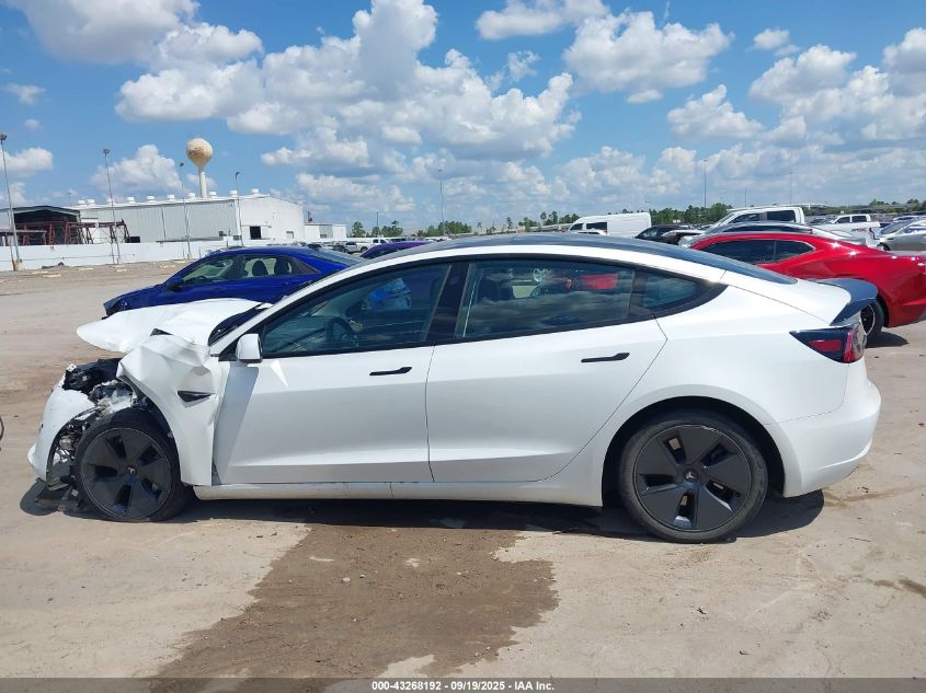 2023 Tesla Model 3 Rear-Wheel Drive VIN: 5YJ3E1EA9PF545759 Lot: 43268192