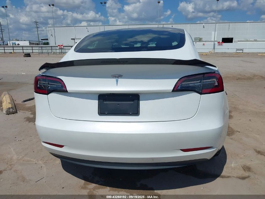 2023 Tesla Model 3 Rear-Wheel Drive VIN: 5YJ3E1EA9PF545759 Lot: 43268192