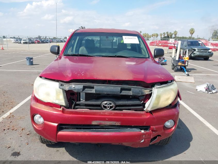 2006 Toyota Tacoma Base V6 VIN: 5TEUU42N56Z165489 Lot: 43268215