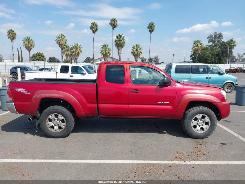 2006 Toyota Tacoma Base V6 VIN: 5TEUU42N56Z165489 Lot: 43268215