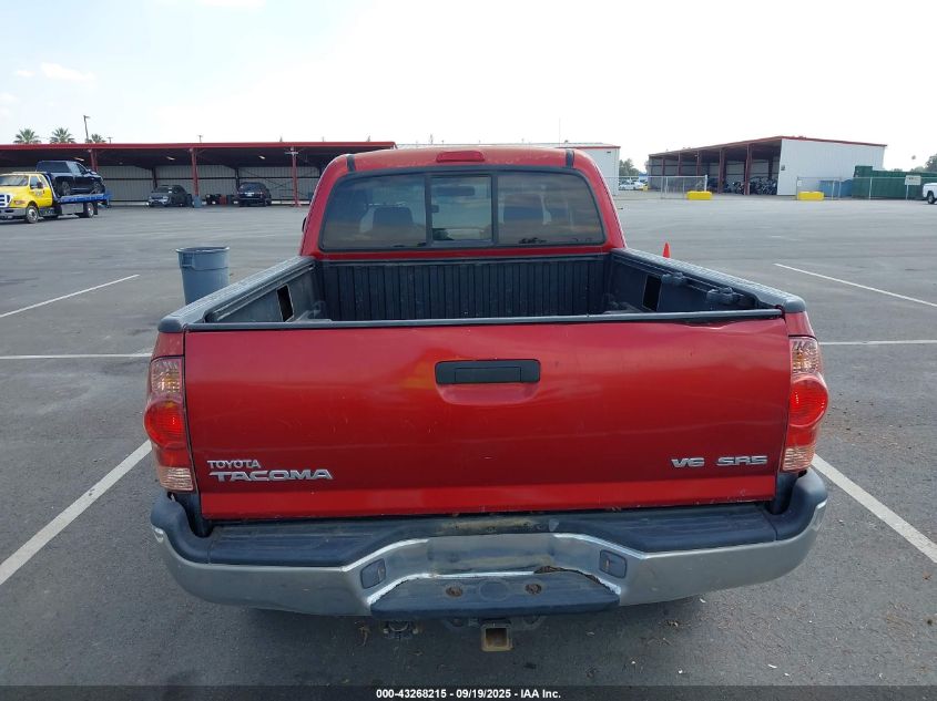 2006 Toyota Tacoma Base V6 VIN: 5TEUU42N56Z165489 Lot: 43268215