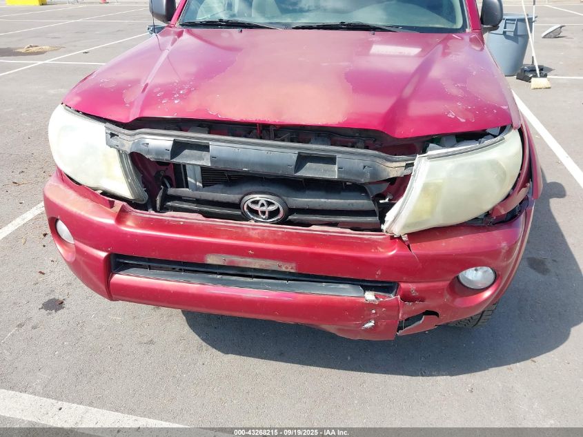 2006 Toyota Tacoma Base V6 VIN: 5TEUU42N56Z165489 Lot: 43268215
