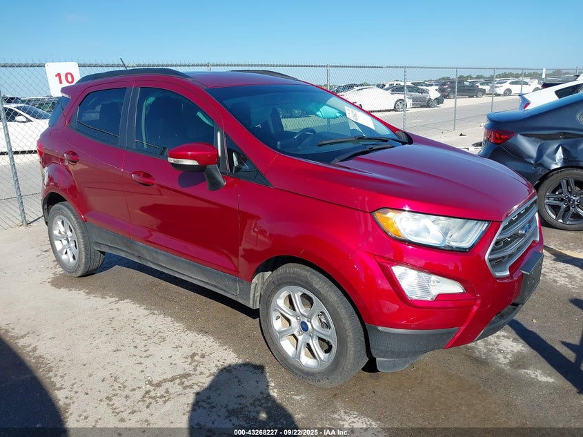 2019 FORD ECOSPORT SE - MAJ3S2GE9KC299001
