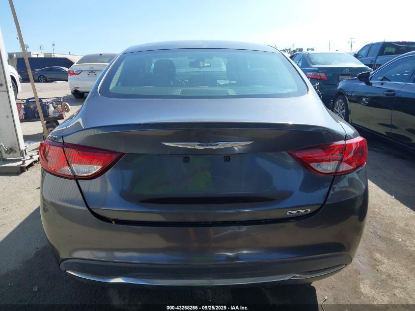 2015 Chrysler 200 Limited VIN: 1C3CCCAB1FN749363 Lot: 43268266