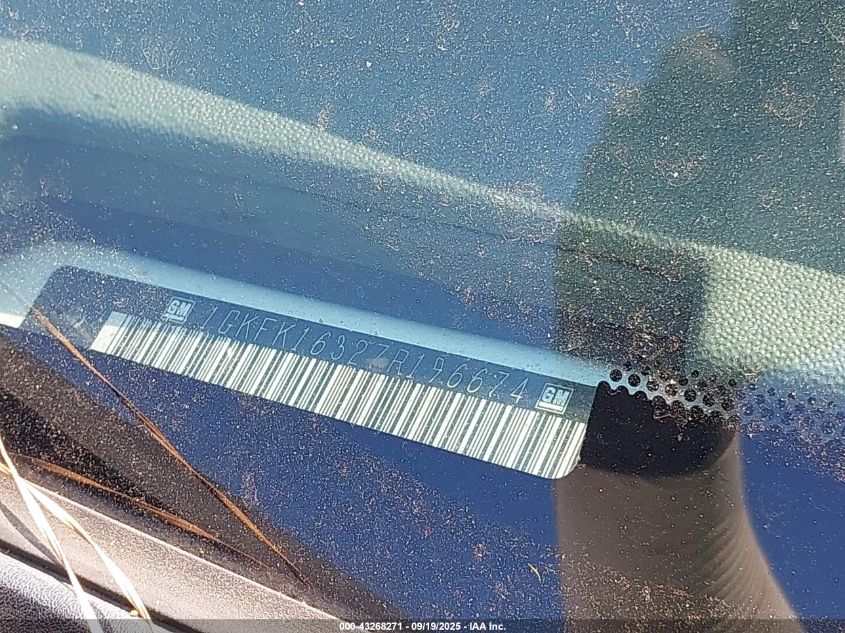 2007 GMC Yukon Xl 1500 Slt VIN: 1GKFK16327R196674 Lot: 43268271