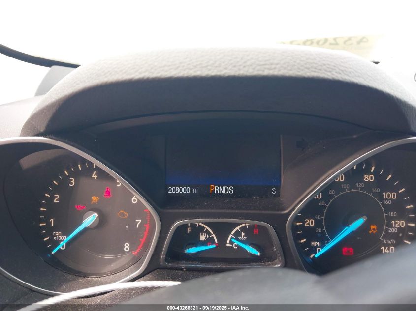 2017 Ford Escape S VIN: 1FMCU0F74HUA75497 Lot: 43268321