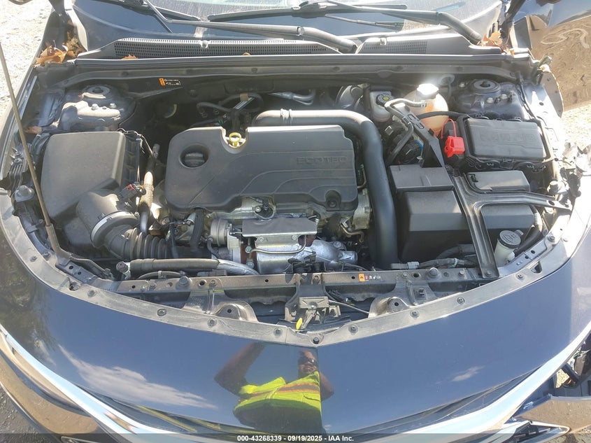 2022 Chevrolet Malibu Fwd Lt VIN: 1G1ZD5STXNF134706 Lot: 43268339