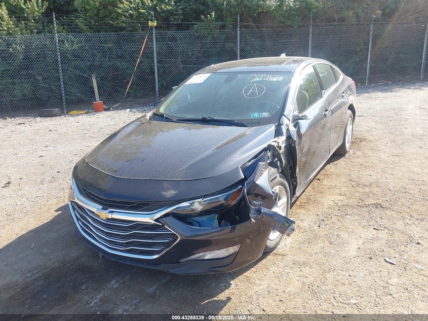 2022 Chevrolet Malibu Fwd Lt VIN: 1G1ZD5STXNF134706 Lot: 43268339