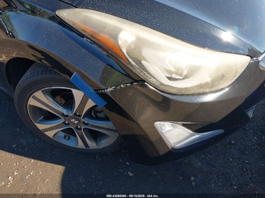 2014 Hyundai Elantra Sport VIN: KMHDH4AH5EU129210 Lot: 43268360