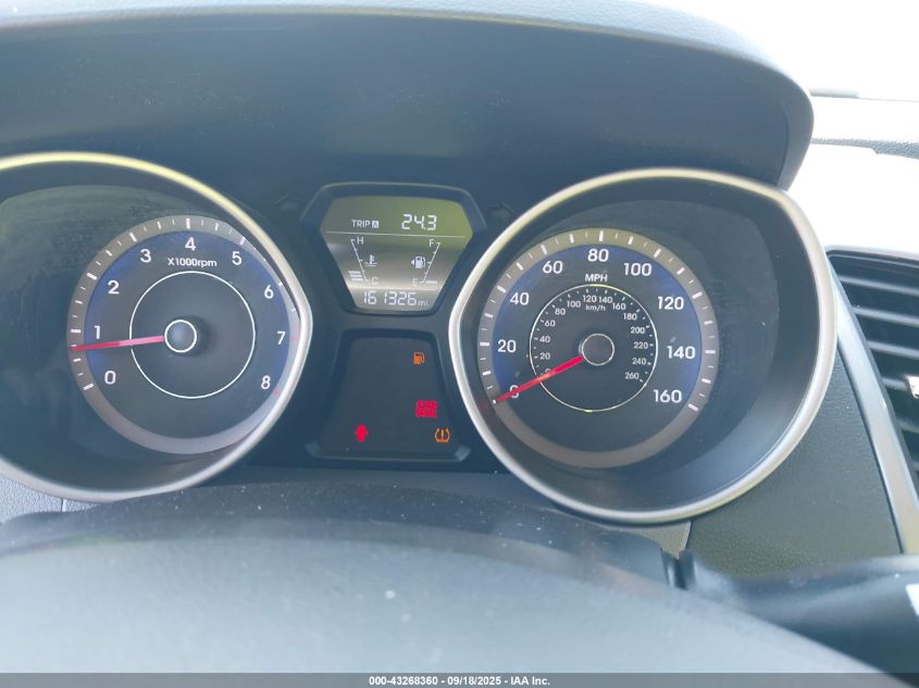 2014 Hyundai Elantra Sport VIN: KMHDH4AH5EU129210 Lot: 43268360