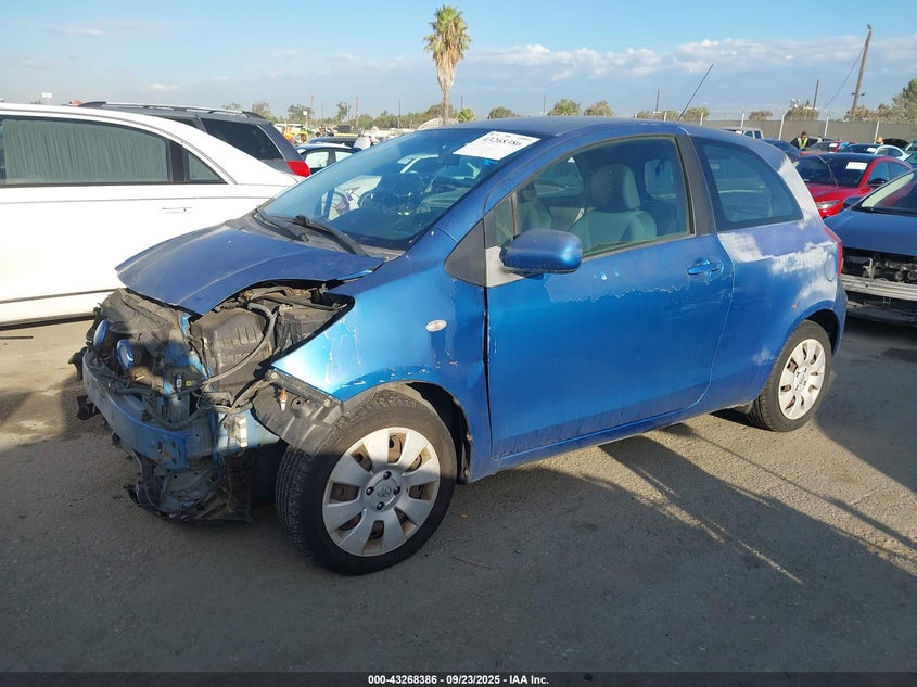 JTDJT923775109267 2007 TOYOTA YARIS photo no. 2