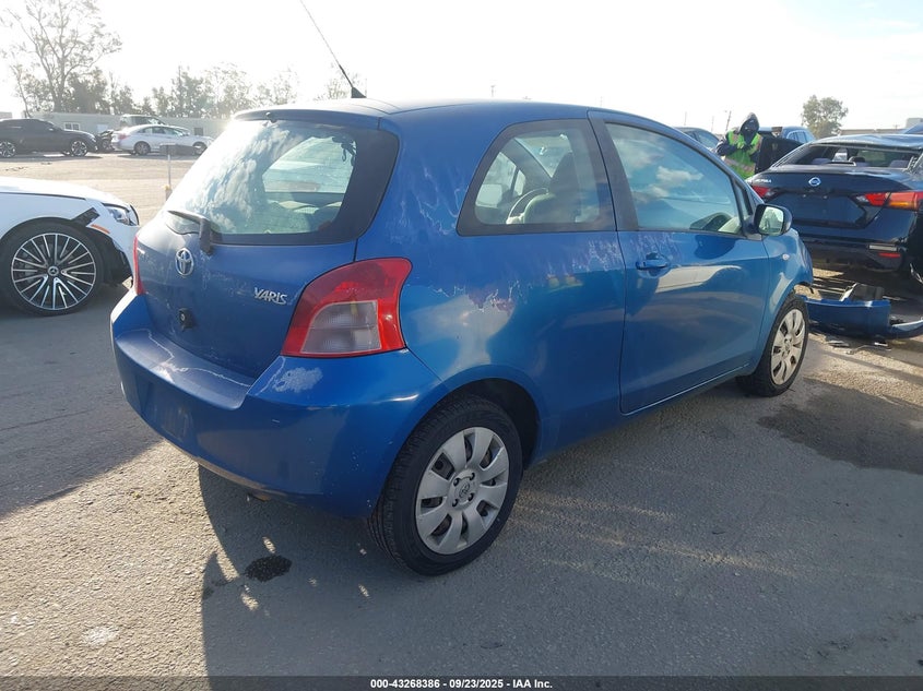 JTDJT923775109267 2007 TOYOTA YARIS photo no. 4