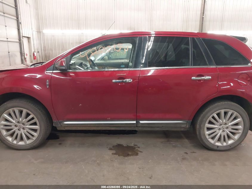 2013 Lincoln Mkx VIN: 2LMDJ8JK9DBL23092 Lot: 43268395