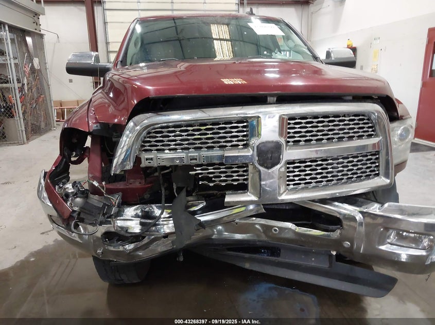 3C6UR5FL7HG776565 2017 Ram 2500 6.7 Laramie 4x4 6'4 Box Red