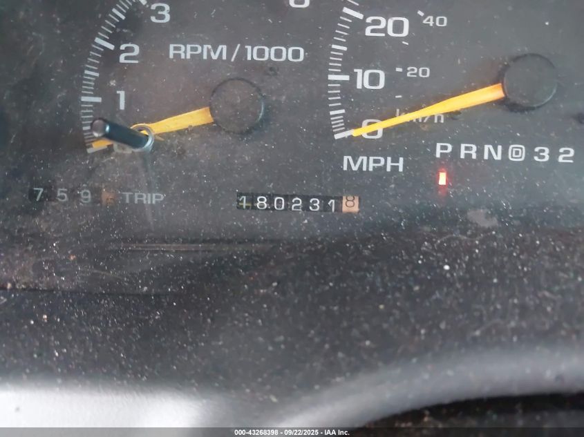 1999 Chevrolet Tahoe Lt VIN: 1GNEC13R8XJ385784 Lot: 43268398