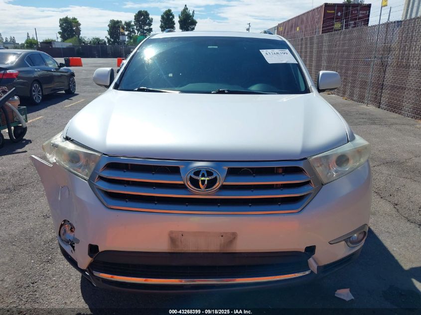 2013 Toyota Highlander Limited V6 VIN: 5TDYK3EH4DS089717 Lot: 43268399