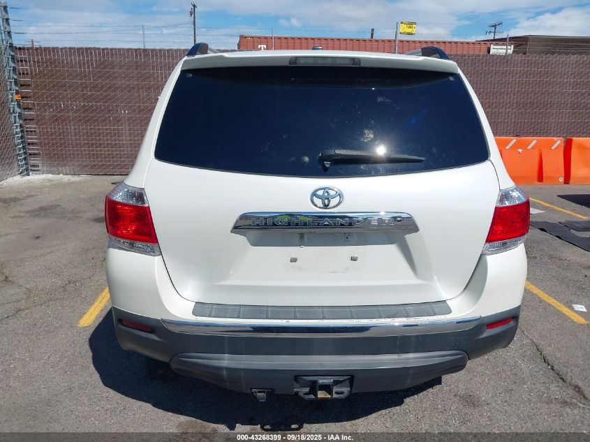 2013 Toyota Highlander Limited V6 VIN: 5TDYK3EH4DS089717 Lot: 43268399