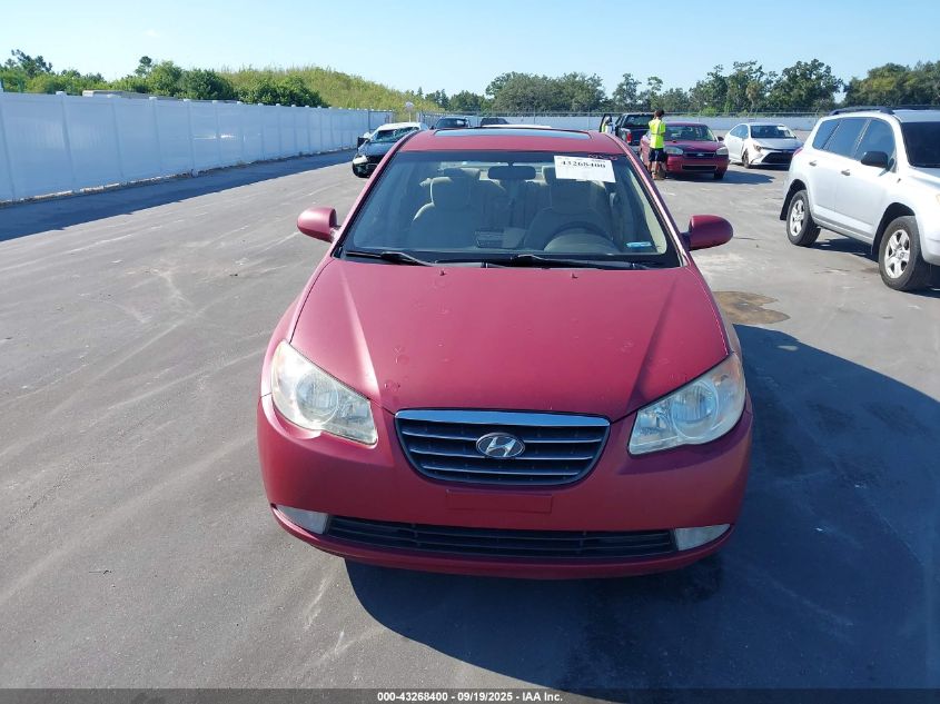 2007 Hyundai Elantra Gls/Limited/Se VIN: KMHDU46D57U133648 Lot: 43268400