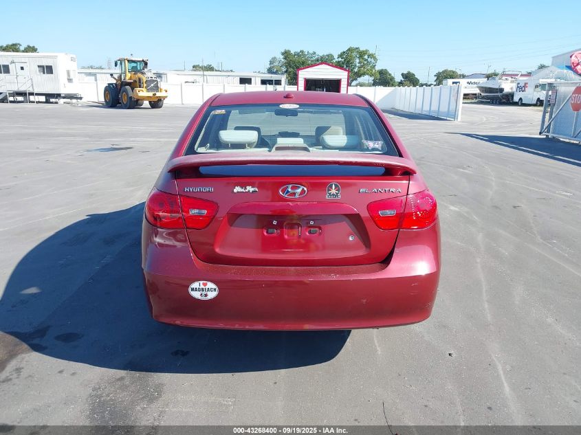 2007 Hyundai Elantra Gls/Limited/Se VIN: KMHDU46D57U133648 Lot: 43268400