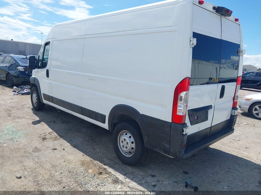 2019 Ram Promaster 2500 High Roof 159 Wb white van flexible 3C6TRVDG1KE502461 photo #4