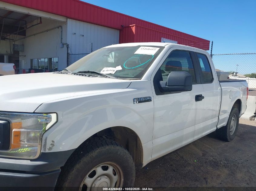 2019 Ford F-150 Xl VIN: 1FTEX1CP2KKD77100 Lot: 43268453