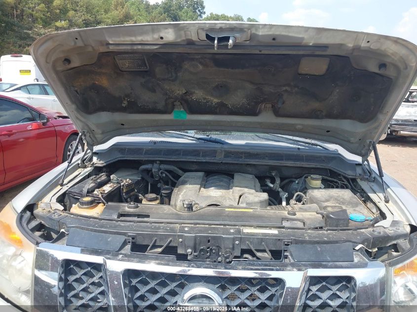 2008 Nissan Armada Le VIN: 5N1BA08D98N626878 Lot: 43268458