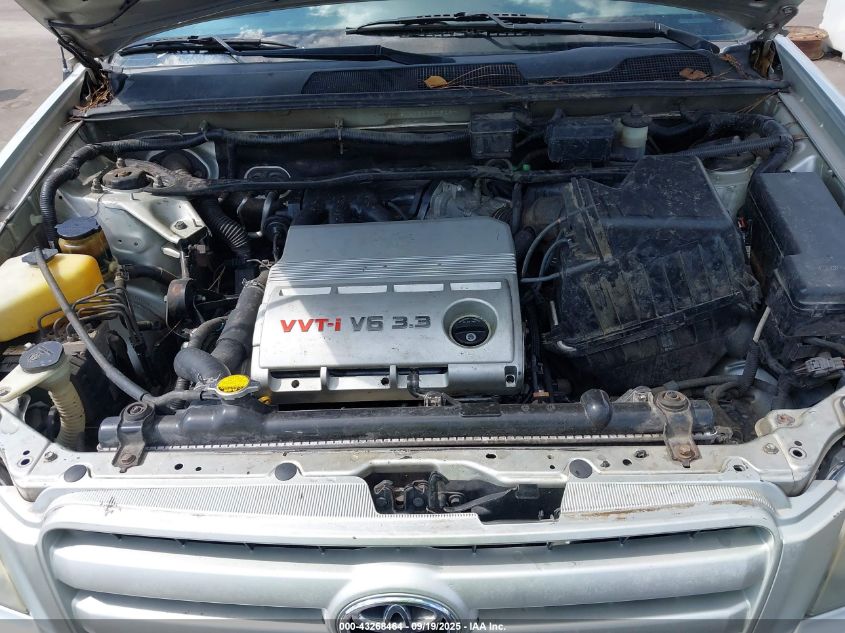 2005 Toyota Highlander V6 VIN: JTEGP21AX50080908 Lot: 43268464