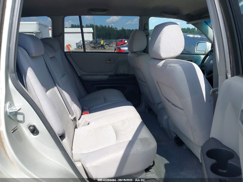 2005 Toyota Highlander V6 VIN: JTEGP21AX50080908 Lot: 43268464