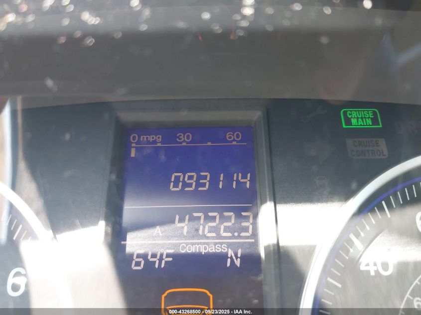 2011 Honda Cr-V Ex VIN: 5J6RE4H57BL052785 Lot: 43268500