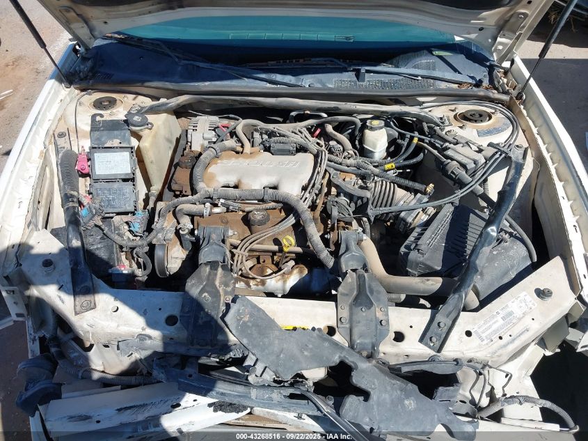 2002 Chevrolet Impala VIN: 2G1WF55E729296808 Lot: 43268516