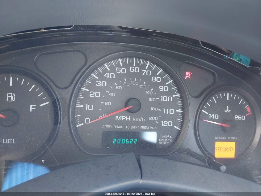 2002 Chevrolet Impala VIN: 2G1WF55E729296808 Lot: 43268516