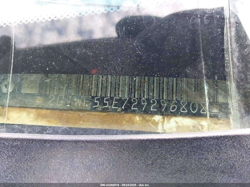 2002 Chevrolet Impala VIN: 2G1WF55E729296808 Lot: 43268516