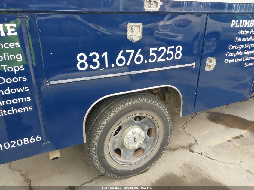 2008 Ford F-350 Chassis Lariat/Xl/Xlt VIN: 1FDWX34538EA19357 Lot: 43268535