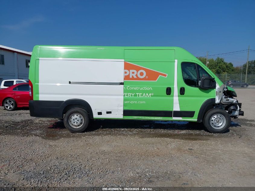 2023 Ram Promaster 3500 Cargo Van High Roof 159 Wb Ext VIN: 3C6MRVJG6PE514704 Lot: 43268574