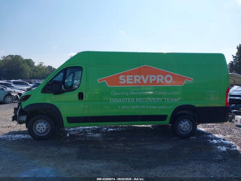2023 Ram Promaster 3500 Cargo Van High Roof 159 Wb Ext VIN: 3C6MRVJG6PE514704 Lot: 43268574