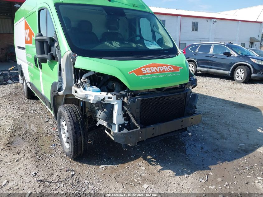 2023 Ram Promaster 3500 Cargo Van High Roof 159 Wb Ext VIN: 3C6MRVJG6PE514704 Lot: 43268574