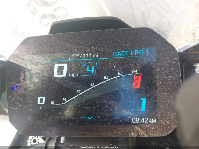 2025 BMW S 1000 Rr VIN: WB10P2301S6L29127 Lot: 43268582