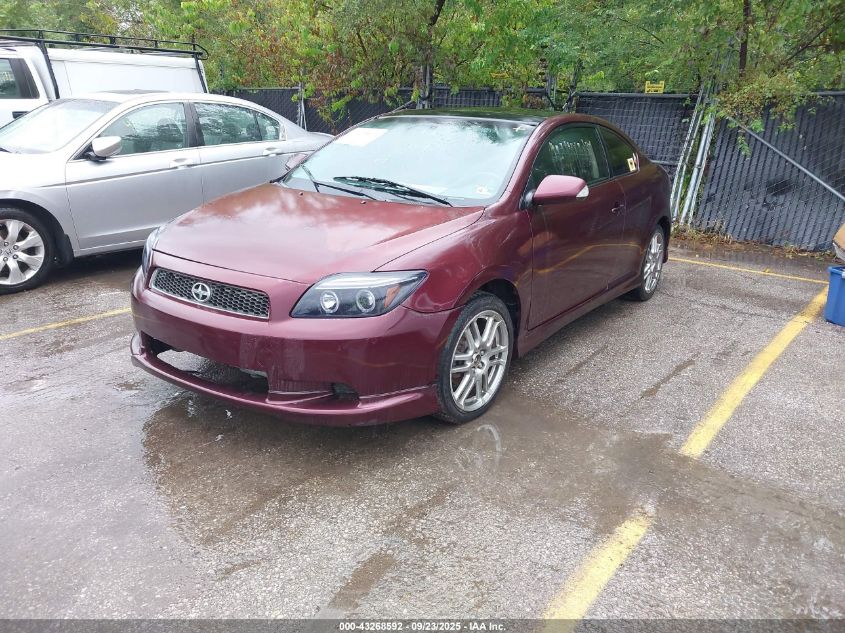 2005 Scion Tc brown coupe gasoline JTKDE177550055295 photo #3