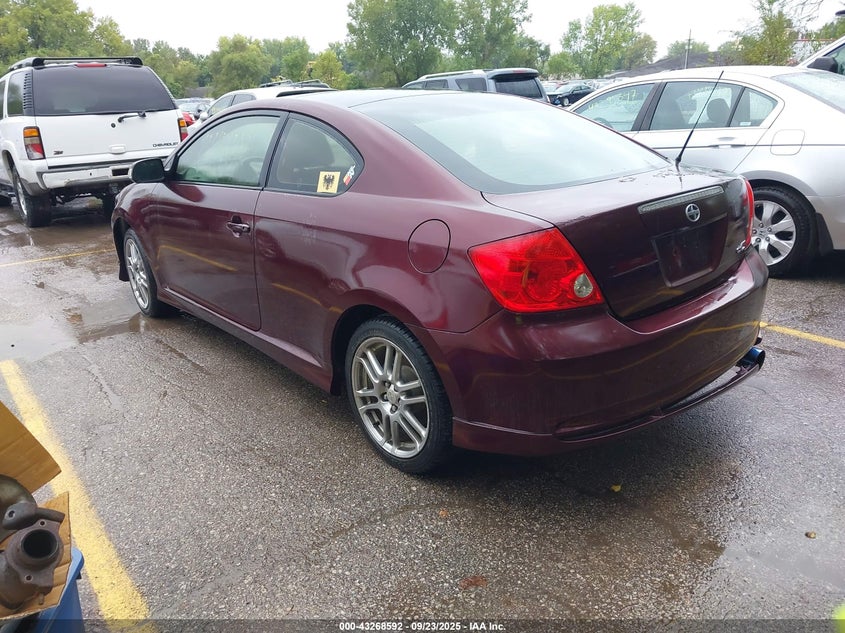 2005 Scion Tc brown coupe gasoline JTKDE177550055295 photo #4