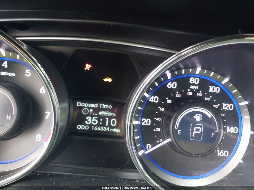 2011 Hyundai Sonata Gls VIN: 5NPEB4AC9BH112835 Lot: 43268601