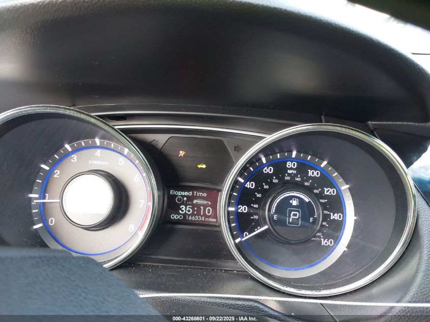 2011 Hyundai Sonata Gls VIN: 5NPEB4AC9BH112835 Lot: 43268601