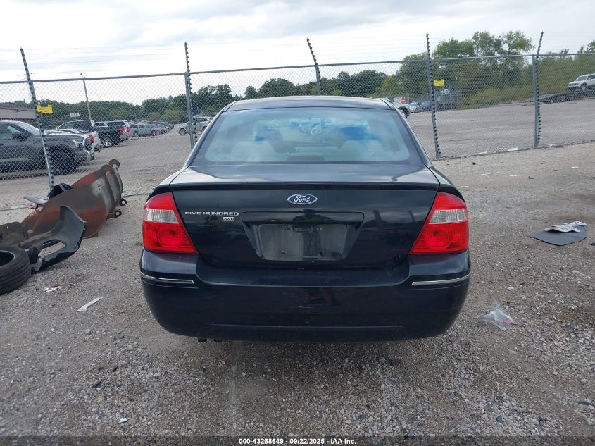 2006 Ford Five Hundred Se VIN: 1FAHP26166G166409 Lot: 43268649