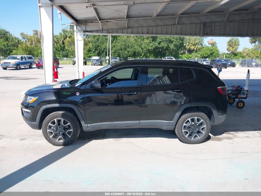 2019 Jeep Compass Trailhawk 4X4 VIN: 3C4NJDDB0KT595699 Lot: 43268651