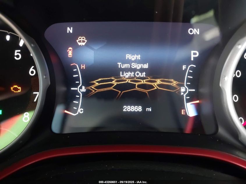 2019 Jeep Compass Trailhawk 4X4 VIN: 3C4NJDDB0KT595699 Lot: 43268651