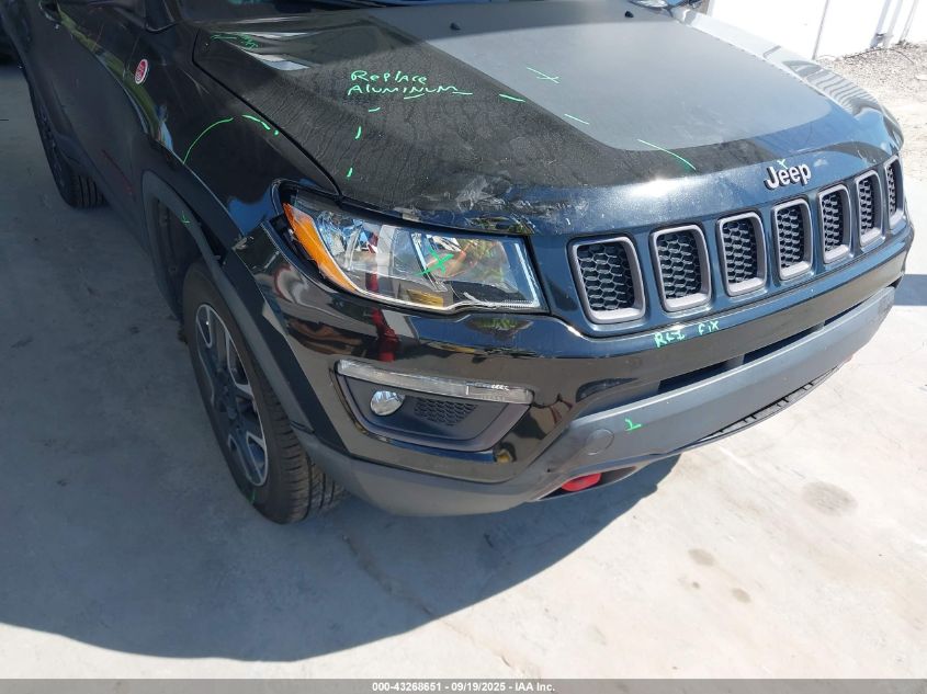 2019 Jeep Compass Trailhawk 4X4 VIN: 3C4NJDDB0KT595699 Lot: 43268651