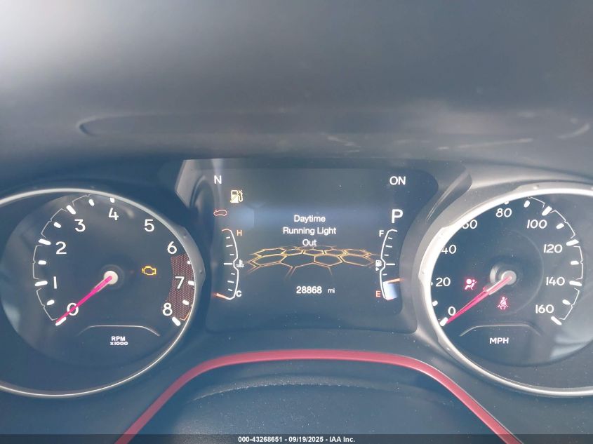 2019 Jeep Compass Trailhawk 4X4 VIN: 3C4NJDDB0KT595699 Lot: 43268651