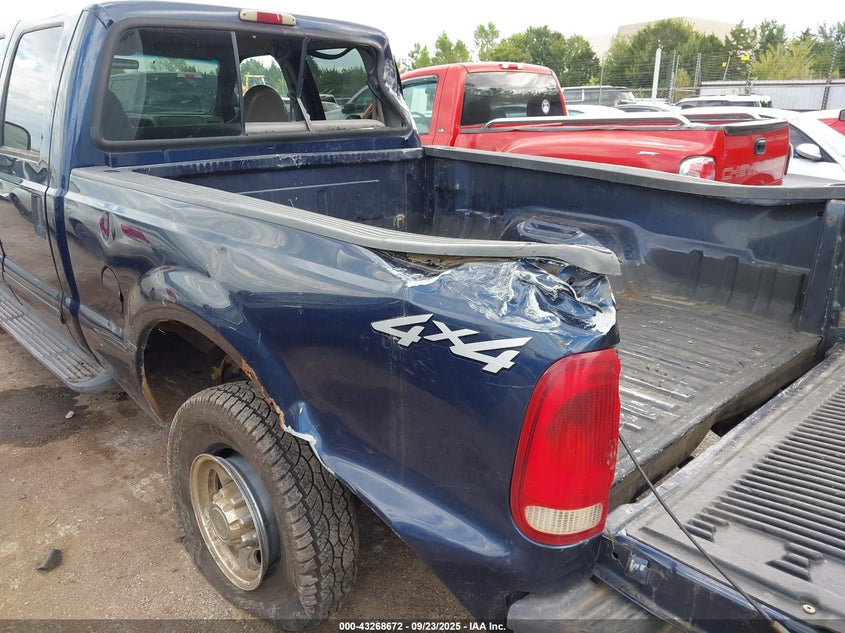 2001 Ford F-250 Lariat/Xl/Xlt VIN: 1FTNW21F31EC70637 Lot: 43268672