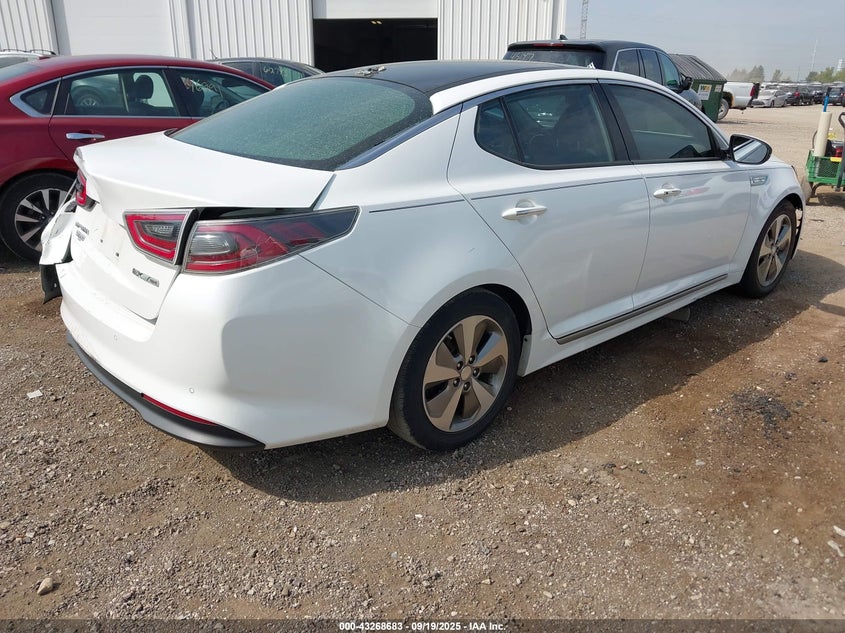 Vin: knagn4ad3e5070270, lot: 43763267, kia optima hybrid ex 20144