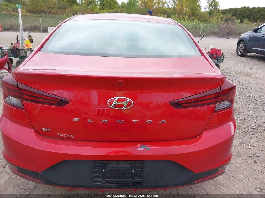 2020 Hyundai Elantra Se VIN: 5NPD74LFXLH619894 Lot: 43268690