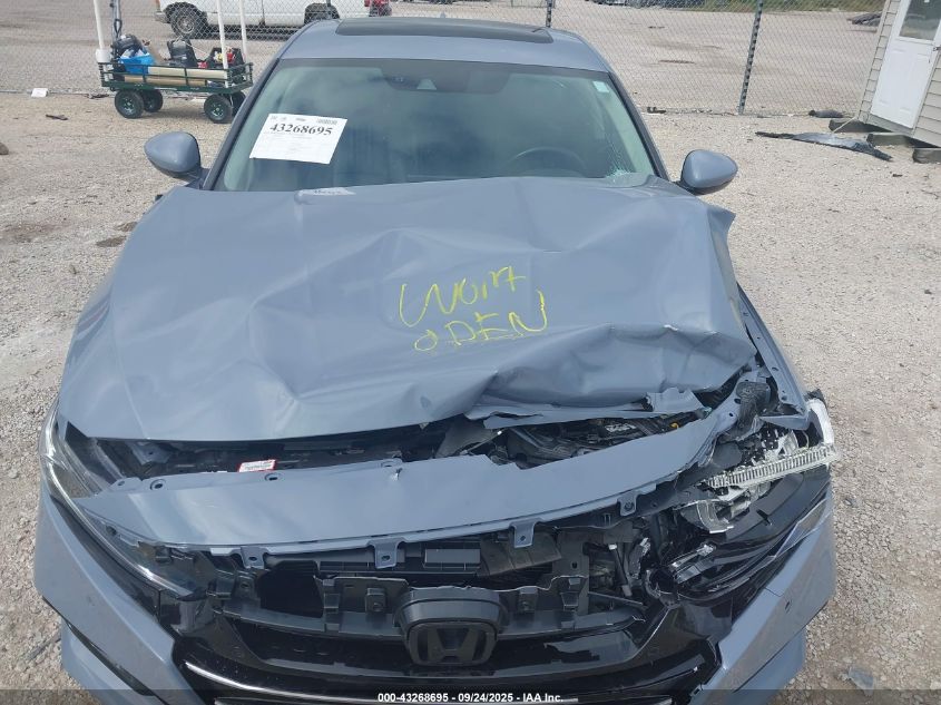 2022 Honda Accord Hybrid Touring VIN: 1HGCV3F98NA020408 Lot: 43268695